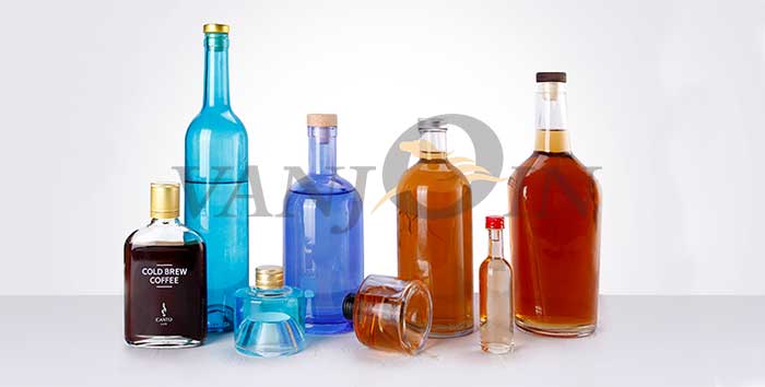 Colorization of glass bottles