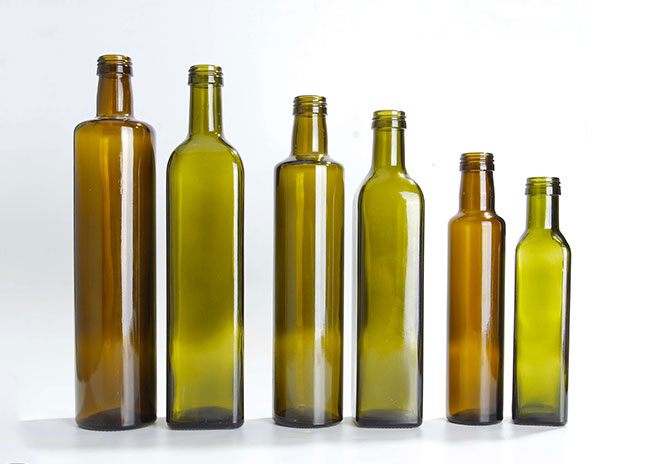 1000ml clear glass oil dispenser bottles for olive oil
