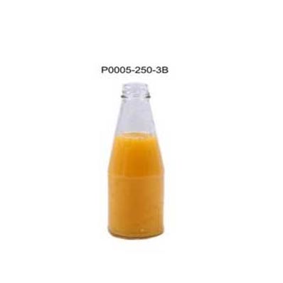 250ml cheap glass bottles beverage for sale with metal caps