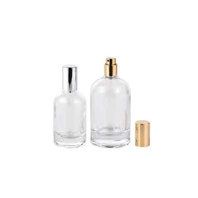 Wholesale clear 30ml 50ml 100ml glass fragrance spray bottles with fine mist spray