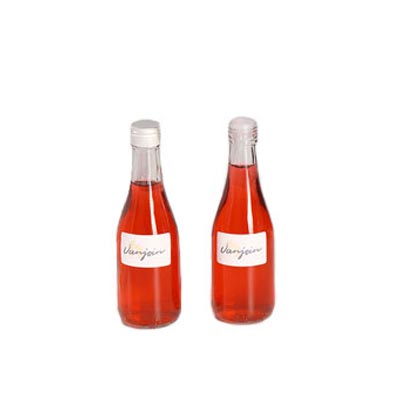 Best sale 6oz small glass alcohol bottles with screw top metal caps