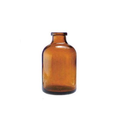 50ml cheap amber glass pharmaceutical bottles with CRC screw cap