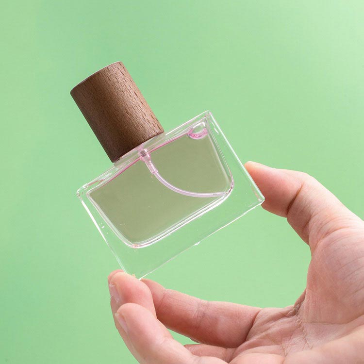 Portable leak-proof square 50ml travel atomizer spray bottle for toiletries