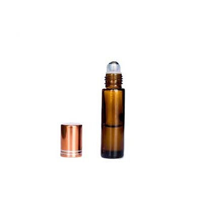 Cheap price 5ml 10ml amber glass essential oil roller bottles
