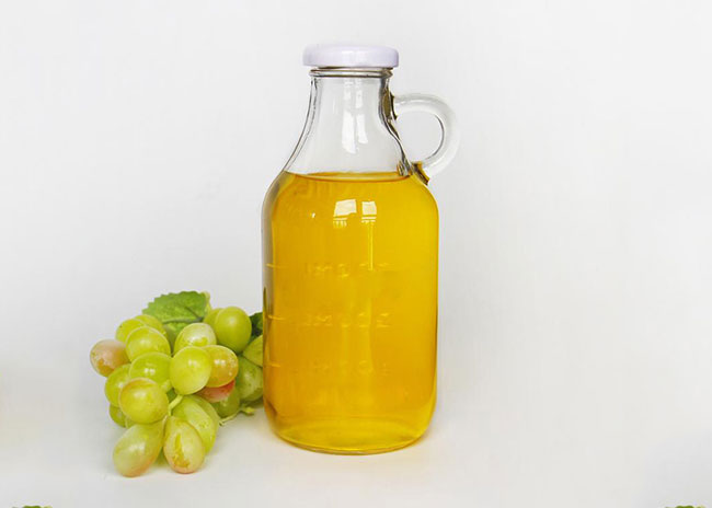 250ml clear glass olive oil bottle/cooking oil bottle with handle for sale