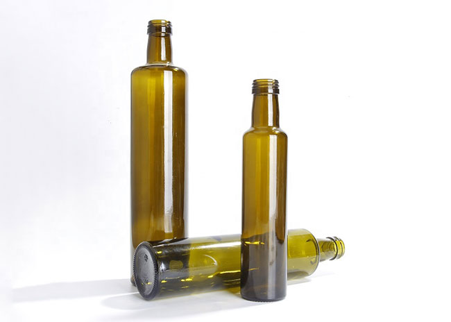 750ml Free sample empty olive oil glass bottles for sale with gold stopper