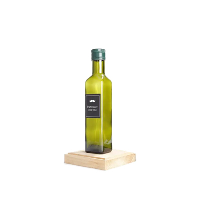 500ml Low price green olive oil glass bottle for kitchen from china manufacturers 