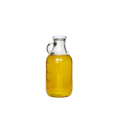 250ml clear glass olive oil bottle/cooking oil bottle with handle for sale