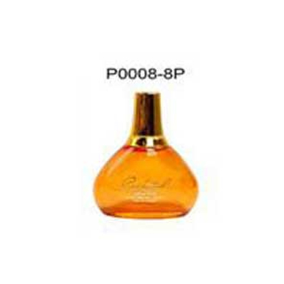 55ml small glass perfume bottle with gold cap and mist sprayer