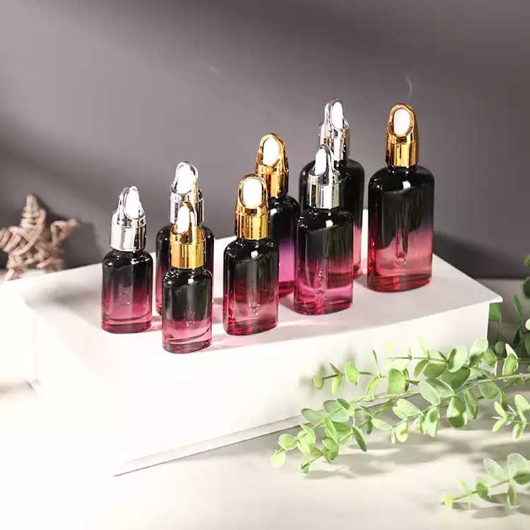 Wholesale empty gradient ramp glass perfume oil bottle from china supplier direct