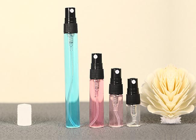 Best price 2ml 3ml 5ml 10ml mini glass perfume sample bottles with mist sprayer