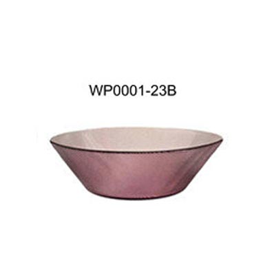 230mm factory direct sale cheap hand blown glass fruit bowls in bulk
