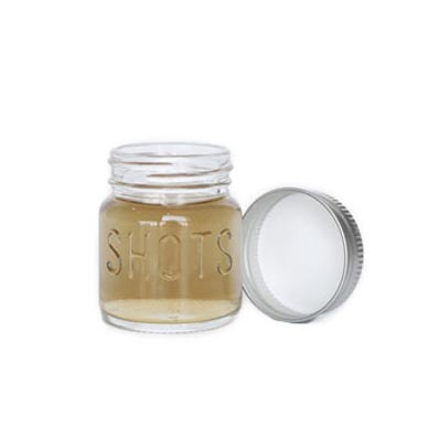 Free sample mini 2oz mason glass shot jars with screw lids for sale