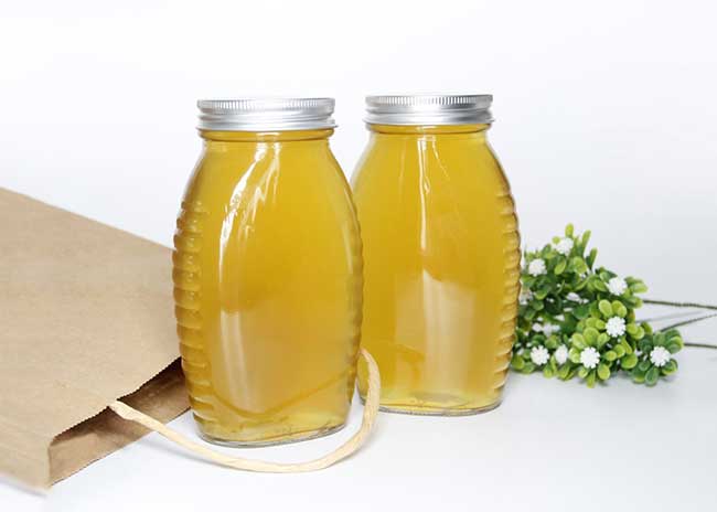 Manufacturer Empty 32oz Classic Queenline Honey Package Glass Jars