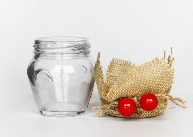 High qulity cheap 106ml glass honey pot jars wholesale for jam