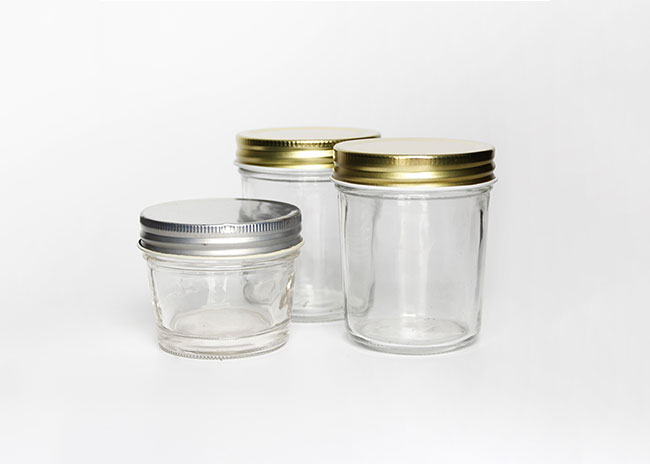 Customized Label Round Glass Jar airtight 50ml