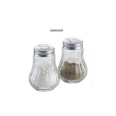 65ml Airtight high quality bulb shaped empty spice glass jars with shaker top wholesale