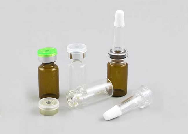 15ml corked glass vials wholesale for body care/bath