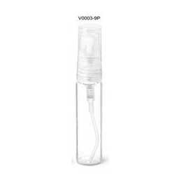 5.5ml clear glass perfume vial with sprayer and cap bulk
