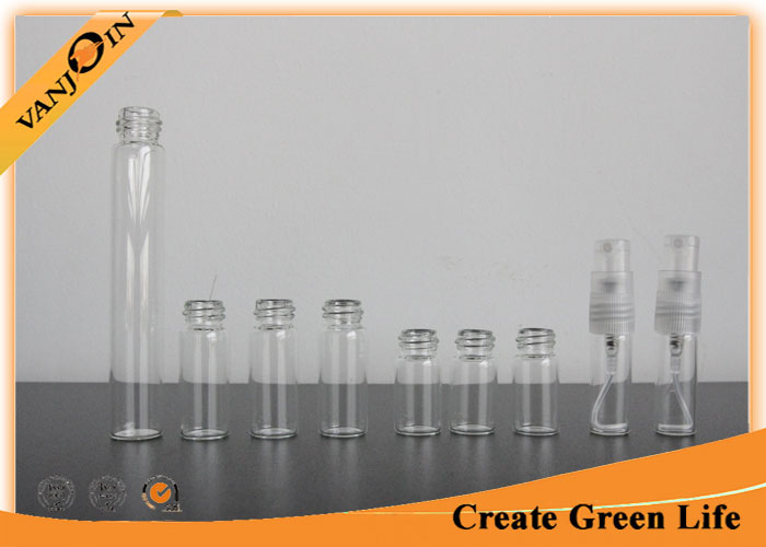 10.5ml wholesale different size and color glass perfume vial for sale