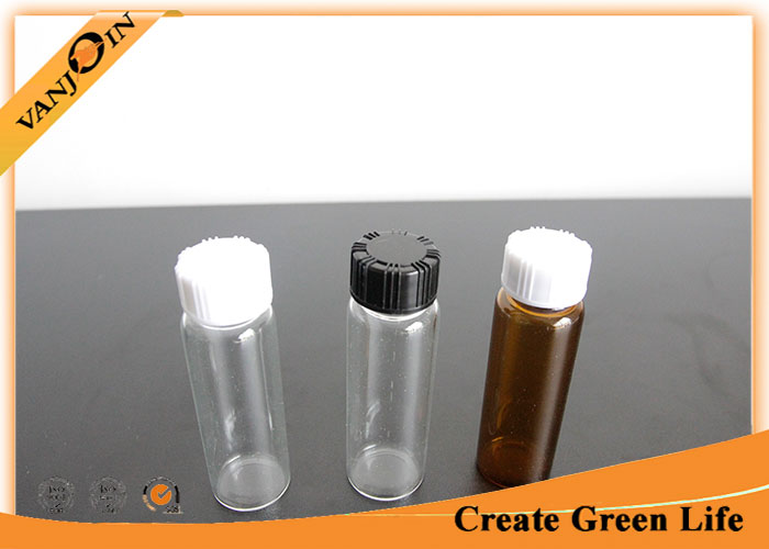 10.8ml wholesales customized glass vial bottles with caps