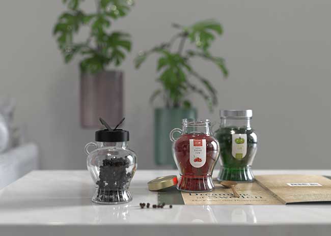 High quality clear 8oz glass jelly and jam jar with lid for canning from jars supplier