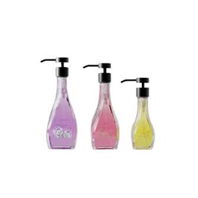 Custom luxury 120ml/250ml/360ml glass lotion dispenser bottle for body lotion