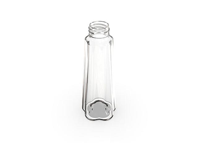 Clear luxury mini perfume bottles glass packaging bottles