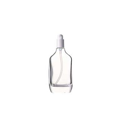 High quality heavy base clear 40ml cosmetic glass bottles wholesale
