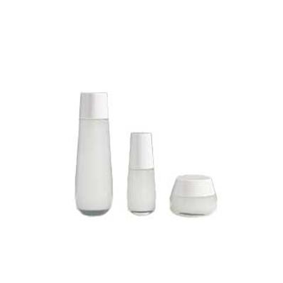 Wholesale frosted 50ml cosmetic glass bottle from China manufacturer