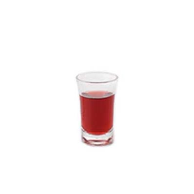 Lead free transparent cheap small glass liquor cups