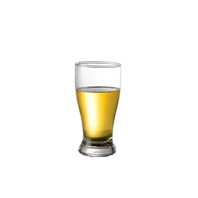 Durable handmade double walled glass beer mugs for sale
