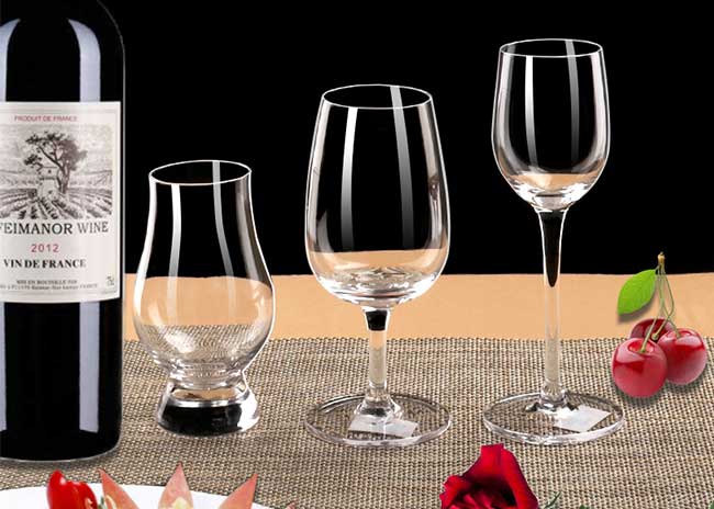 255ml Customized red wine glass cup price
