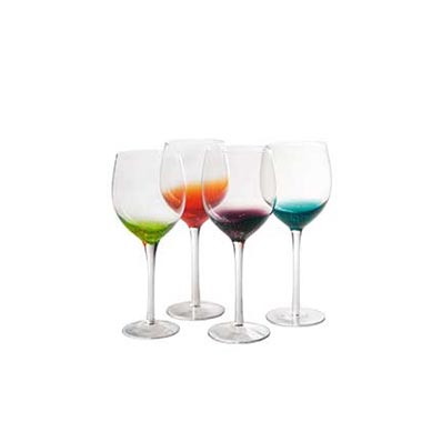 Lead-free elegant 185ml crystal goblets red wine cups wholesale