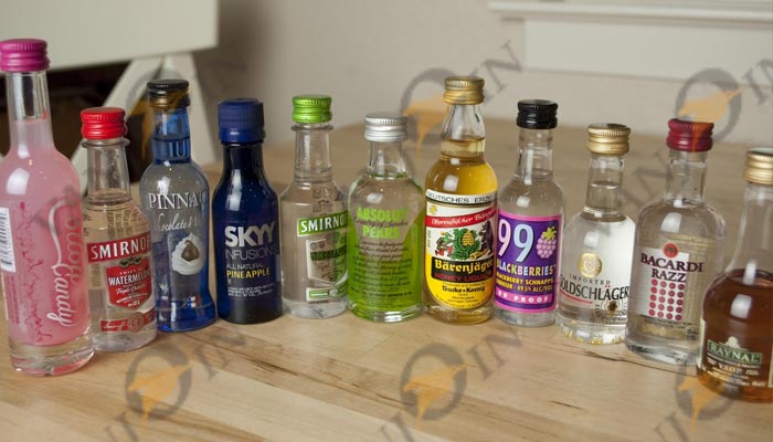 What is a 375ml liquor bottle called?