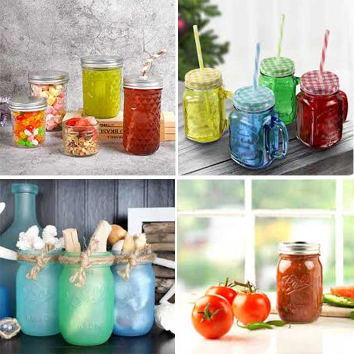 Food storage jars