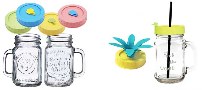Home canning with glass mason jars