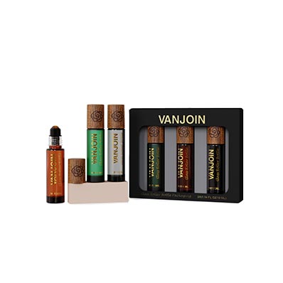 Clear Essential Oil Roller Bottles – 10ml Glass Roll-On Bottles with Stainless Steel Roller Balls & Caps, Refillable Perfume Containers for Travel & DIY