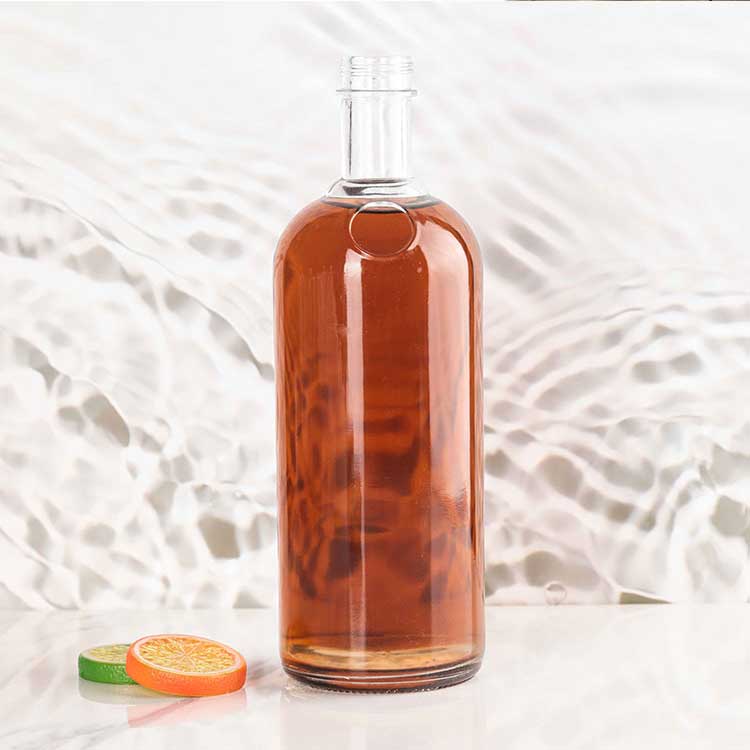 750ml flat-bottomed glass bordeaux wine bottle with seal shrink capsule Cap for wine making