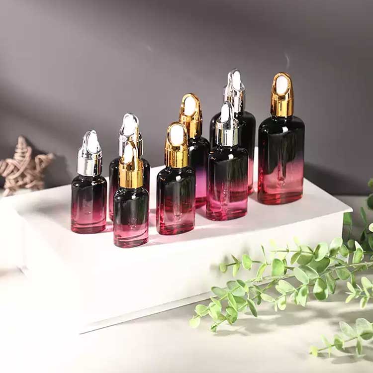 Wholesale empty gradient ramp glass perfume oil bottle from china supplier direct