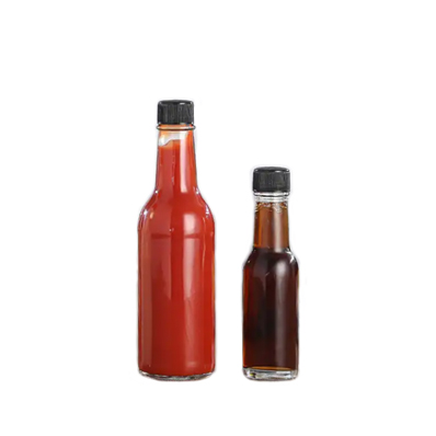 10oz Glass Sauce Bottle, Bulk Pack Of 6, Wholesale Prices