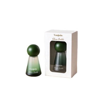 30ml 50ml 100ml Custom Unique Cone Shape Cosmetic Packaging Luxury Skincare Packaging Lotion Pump Bottle With Ball Lid