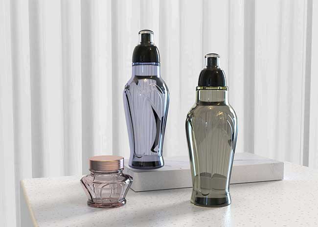 Download Unique design cheap small airless glass pump bottles wholesale for china supplier