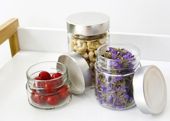212ml Cylinder Glass Ergo Jar For Honey/ Sauce