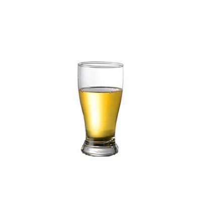 Clear 375ml custom printing glass mugs for beer coffee tea